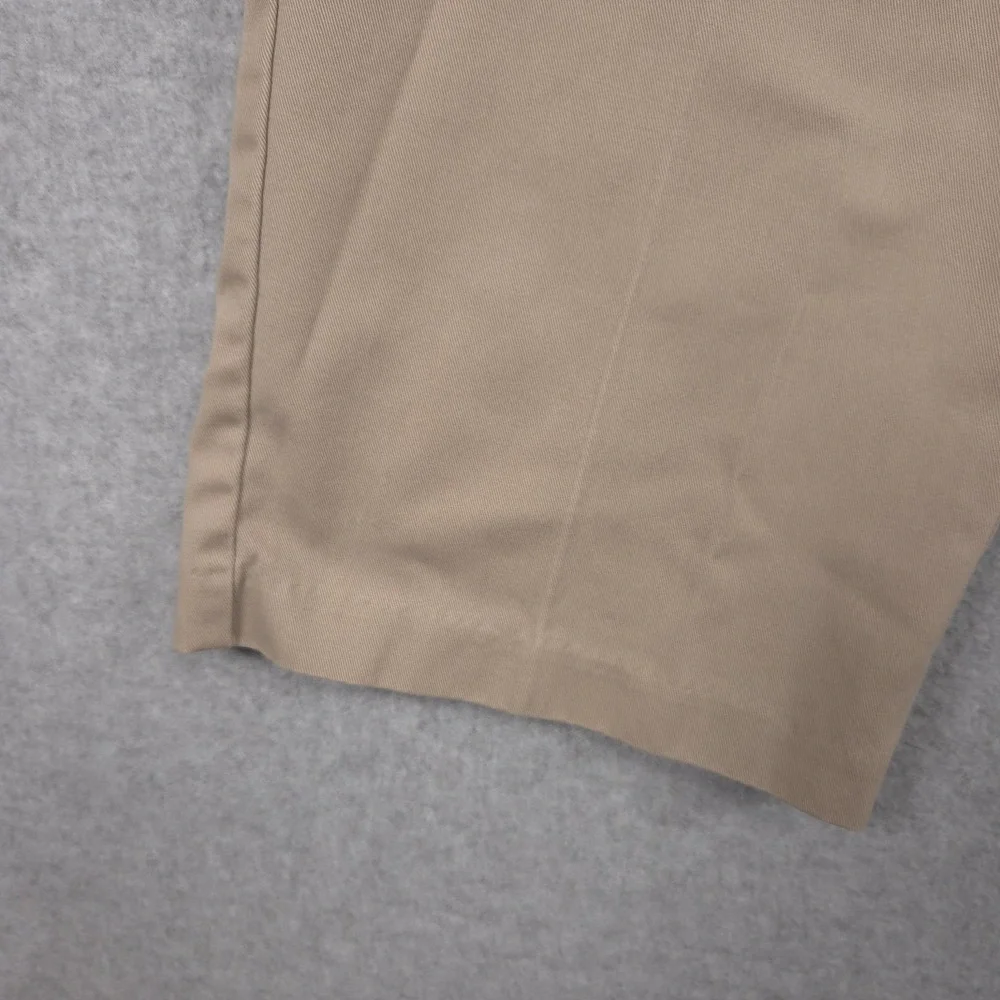 Dockers D3 Mens 34x30 Beige Khaki Flat Front Casual Chino Pants School
